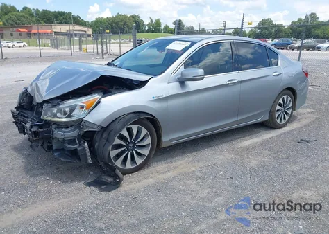 2017 Honda Accord Hybrid Ex-L из США, поврежденный, VIN JHMCR6F59HC010060